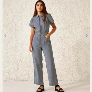 Bellerose • Laser Jumpsuit in Blue Stripe